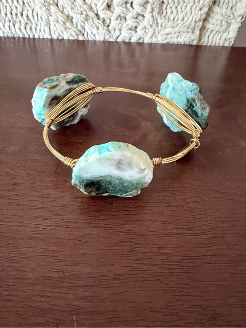 Bourbon & Bowties Larimar Stone Bracelet